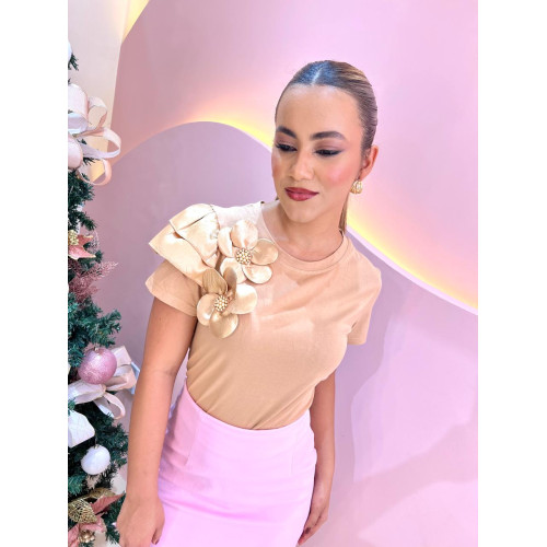 Blusa Flor - TAM P/M