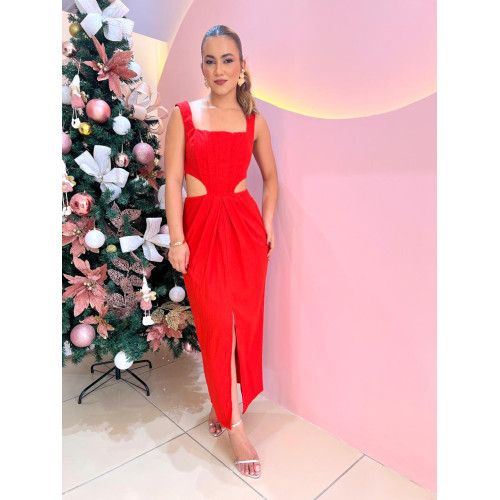 Vestido Midi - TAM M