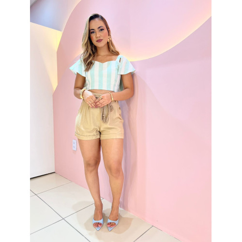 Cropped Linho - TAM UN