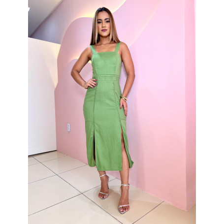 Vestido Midi - TAM P