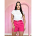 Short Alfaiataria Rosa - TAM P Short Alfaiataria Rosa - TAM P