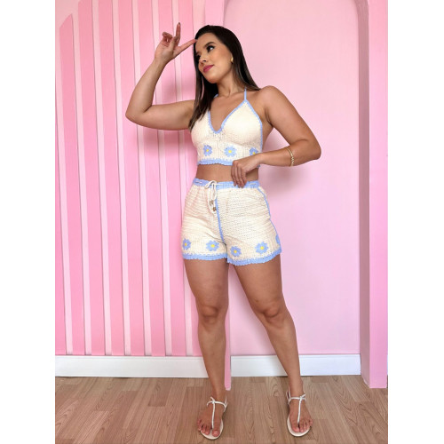 Conjunto Crochê - TAM UN