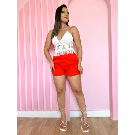 Cropped Crochê - TAM UN