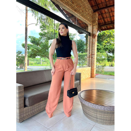 Calça Pantalona - TAM P