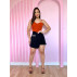 Short Saia Preto